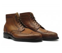 Cognacfarbener Boot