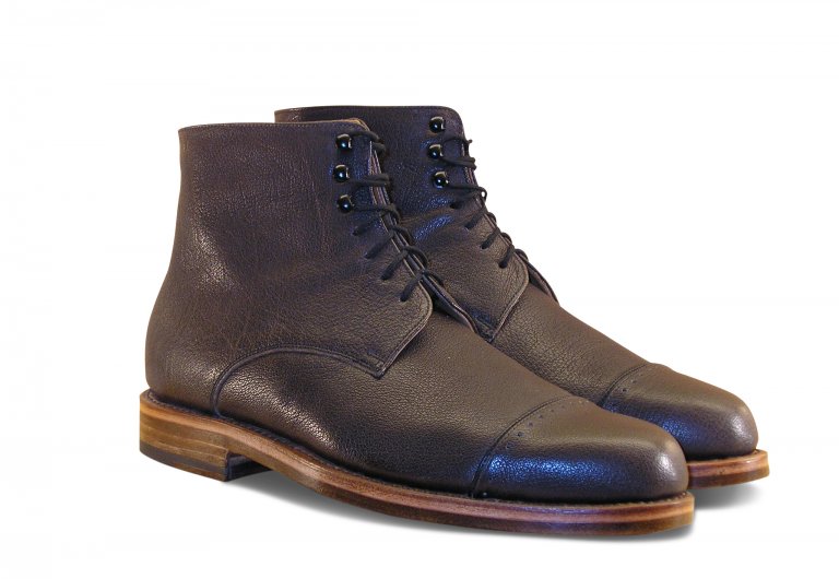 Derby Büffellederschuh