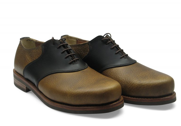 Saddleshoe braun